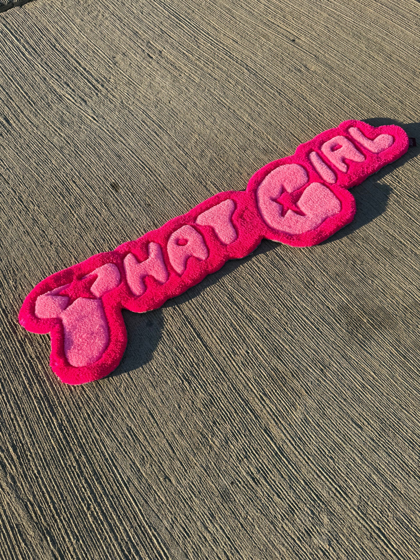 THAT GIRL Rug – Pink Star Edition M.T.O