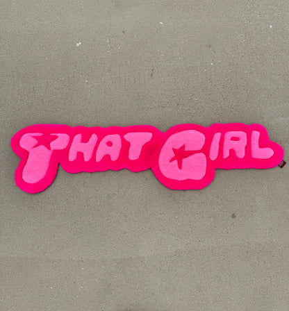 THAT GIRL Rug – Pink Star Edition M.T.O