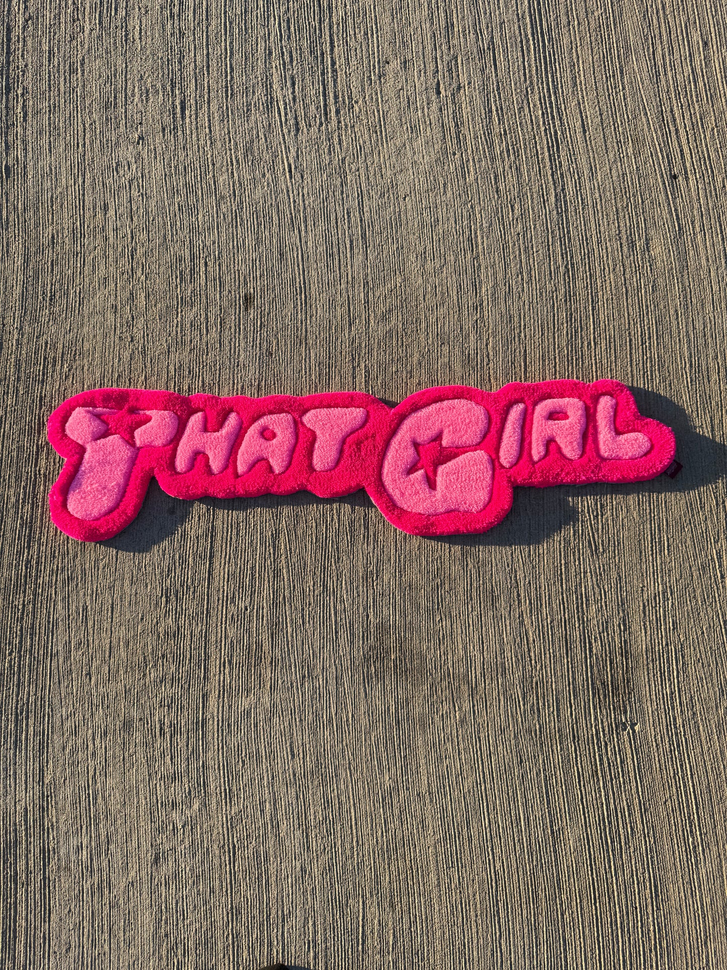 THAT GIRL Rug – Pink Star Edition M.T.O