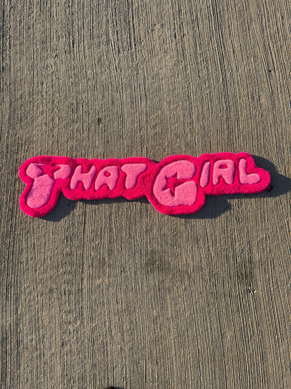 THAT GIRL Rug – Pink Star Edition M.T.O