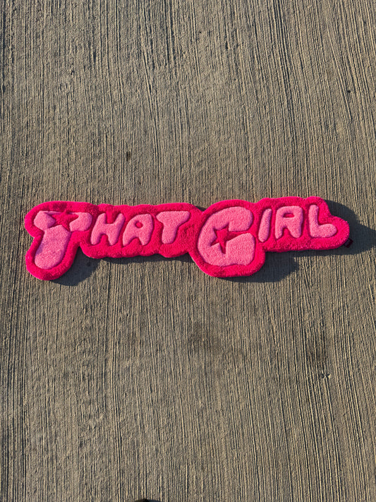 THAT GIRL Rug – Pink Star Edition M.T.O