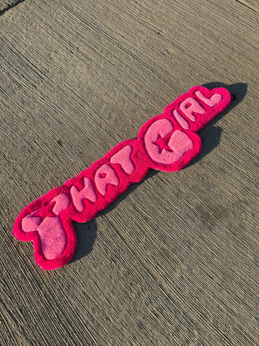 THAT GIRL Rug – Pink Star Edition M.T.O